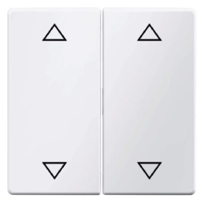 Berker 16446089 Wippe m.Aufdruck Symbol Pfeile Q.1/Q.3 polarweiß samt