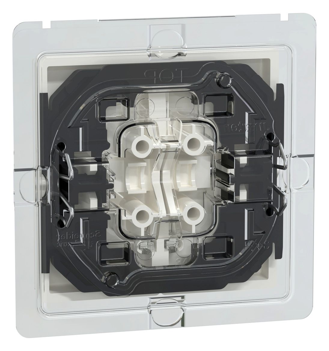 Mert MEG 3424-0319 Doppelwippe m.Ko.- fenster IP44 polarweiß glänzend System M