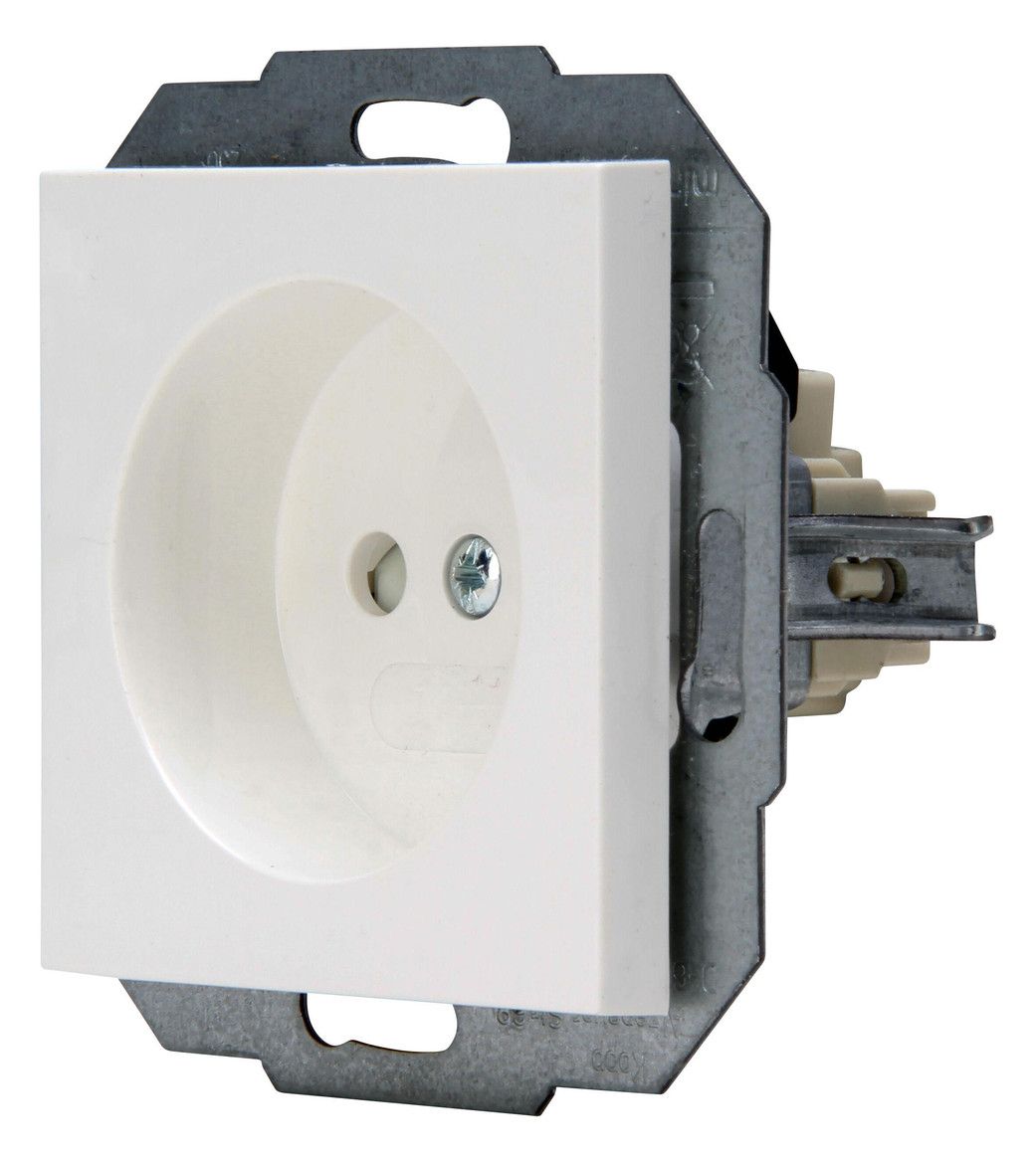 Kopp 948629004 HK07 Steckdose o.Schuko erh.Ber.schutz reinweiß