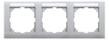 Mert MEG 4031-3660 M-Pure-Rahmen 3f m.Beschriftungsträger waag alu M-Pure