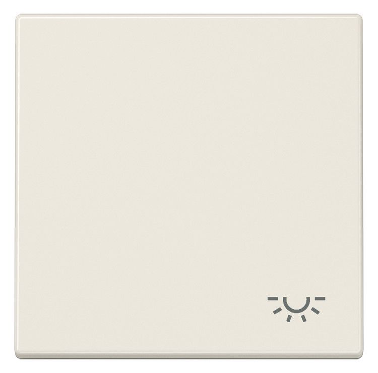 Jung LS990L Wippe Symbol Licht weiß