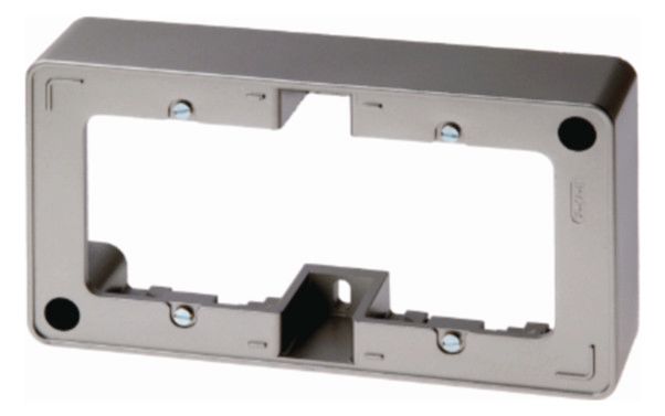 Berker 10306086 Aufputz-Rahmen 2fach Q.1 anthrazit samt lackiert