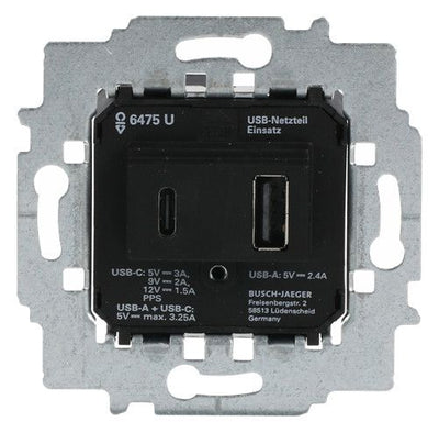 BJ 6475 U Netzteil-Einsatz USB A+C