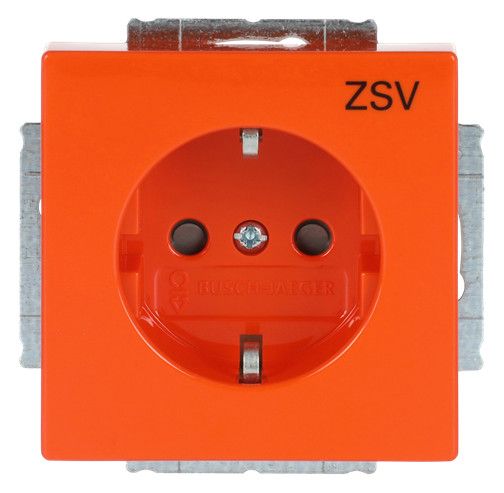 BJ 20 EUCB-14-82-10 SCHUKO Steckdosen-Einsatz org RAL2004 future