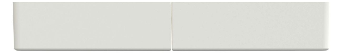 Mert MEG 5226-0319 Wippen f.Taster- Modul 2fach (Szene1/2,blank) polarweiß