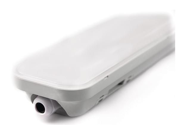 S&H 90306 LED FR-Wannenleuchte 1500x72mm 220-240V 55W 6600Lm 4000K 120° IP65