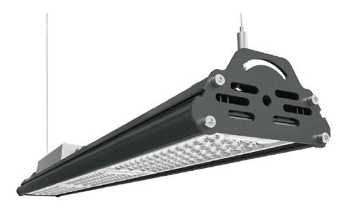 S&H 90350 LED Hallenstrahler Balken 925x135,4x84mm 100-277V 150W 18750Lm