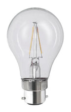 S&H 38335 LED-Allgebrauchsform Filament 60x107mm B22 220-240VAC 2W 220Lm 2700K