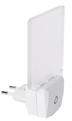 S&H 90900 LED-Nachtlicht f.Steckdose 0,5W kaltweiß m.Dämmerungssensor