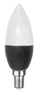 S&H 31177 Feuer-LED Kerzenform 36x113mm E14 230V 0,8-1,2W 18Lm 1800K