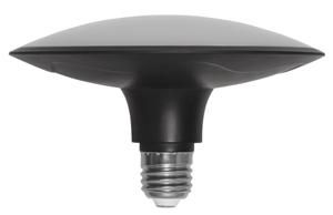 S&H 31294 LED Tellerform 160x100mm E27 220-240V 20W 1600Lm 3000K schwarz