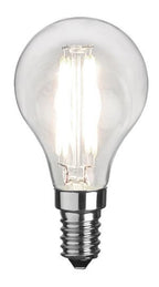 S&H 31297 LED Tropfenform Filament 45x83mm E14 12-24VDC 2,3W 250Lm 2700K