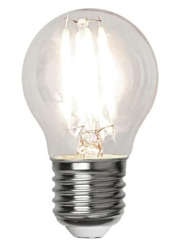 S&H 31298 LED Tropfenform Filament 45x78mm E27 12-24VAC/DC 2,3W 250Lm 2700K