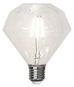 S&H 33066 LED-Diamant Filament 115x132mm dimmbar E27 230V 3,2W/827 320Lm 2700K