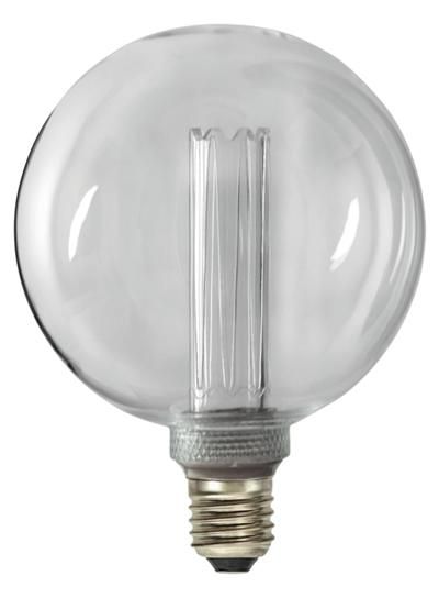 S&H 35235 LED Globeform Filament-Optik 125x165mm E27 220-240VAC 2,5W/820 90Lm