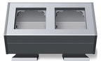 GIRA 119226 Profil 2fach Befestigungs- winkel Profil 55 Aluminium