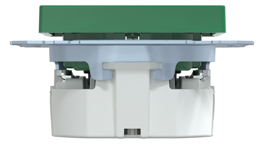 Mert MEG 2302-0304 SCHUKO-Steckdose BRS Sonder m.Schriftfeld StK SV grün Sys.M