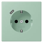 Jung LC1520-18C217 SCHUKO-Steckd.m.USB Typ C LC32041