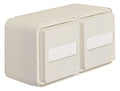 Berker 47753552 Steckdose SCHUKO 2f waag Klappd.Beschriftungsfeld erh