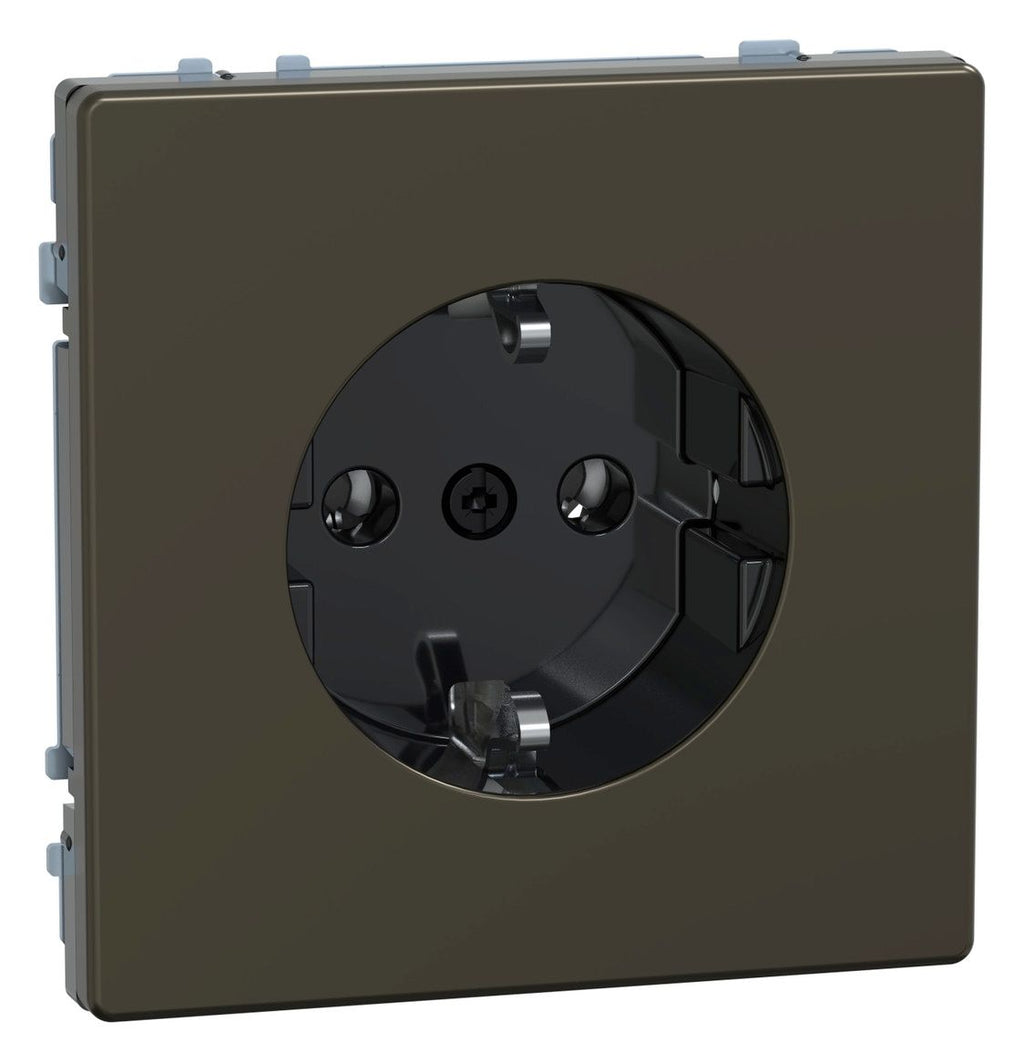 Mert MEG 2301-6052 SCHUKO-Steckdose Steckklemme Moccametallic