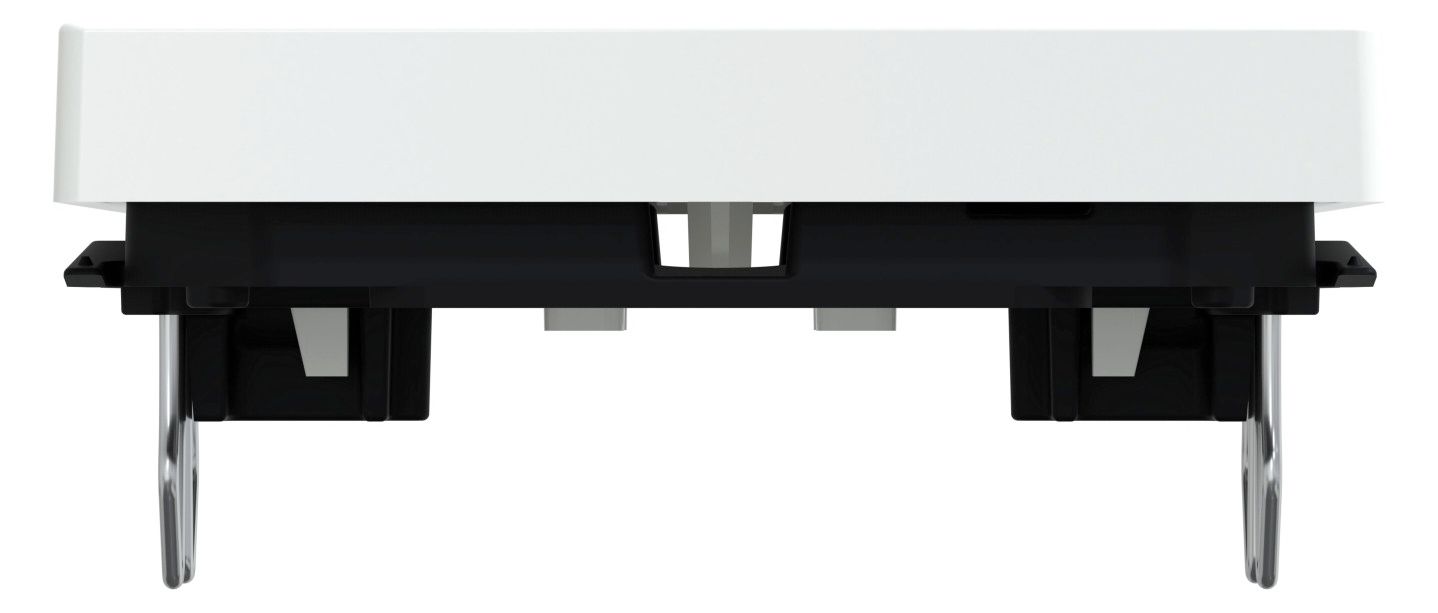 Mert 435825 Wippe m.Kontrollfenster+ Aufdr. Klingel aktivweiß glänz. Sys.M
