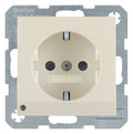 Berker 41098982 Steckdose SCHUKO+LED S.1 weiß glänzend