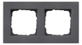 GIRA 0212235 Abdeckrahmen 2fach flach E2 Anthrazit