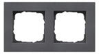 GIRA 0212235 Abdeckrahmen 2fach flach E2 Anthrazit