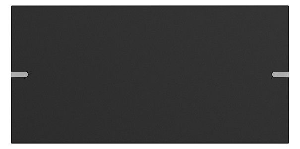 GIRA 8322905 Wippe f.Wippenset 2f indiv. Tastsensor4 TS4 Alu Schwarz matt (lack.)
