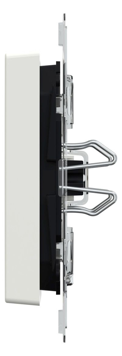 Mert 432719 Wippe m.Fenster rechteckig IP44 polarweiß glänzend System M