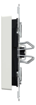 Mert 432719 Wippe m.Fenster rechteckig IP44 polarweiß glänzend System M
