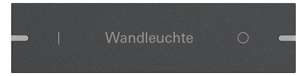GIRA 8324928 Wippe indiv. Tastsensor4 4fach TS4 Aluminium Anthrazit (lackiert)