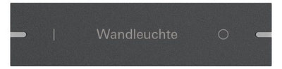 GIRA 8324928 Wippe indiv. Tastsensor4 4fach TS4 Aluminium Anthrazit (lackiert)