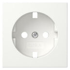 GIRA 492027 Abdeckung SCHUKO-Steckdose System 55 Reinweiß seidenmatt