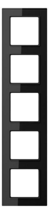 Jung AC585SW Rahmen 5fach Serie A creation schwarz