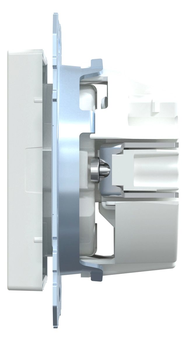 Mert MEG 2301-0325 SCHUKO-Steckdose StK aktivweiß glänzend System M