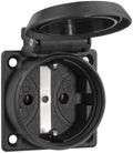 ABL 1561000 SCHUKOplus Professional Einbausteckdose Elamid 2K IP54 schwarz