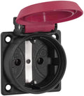 ABL 1561040 SCHUKOplus Professional Einbausteckdose Elamid 2K IP54 rot