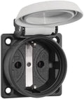 ABL 1561060 SCHUKOplus Professional Einbausteckdose Elamid 2K IP54 grau