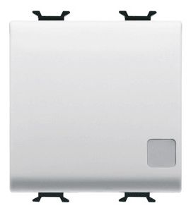 GEWISS GW10073 Wechselschalter m.Symbol- fenster beleuchtb. 2M 1P 16AX Weiss