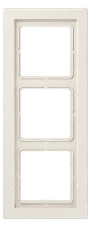 Jung LSD983W Rahmen 3fach LS/FD-design weiß