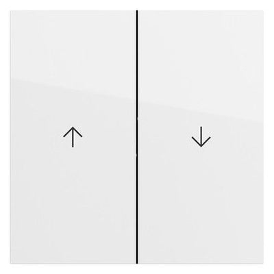 GIRA 329470 Wippe 2f Pfeil Flächenschalter Reinweiß