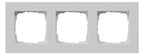 GIRA 0213375 Abdeckrahmen 3fach flach E2 Grau matt