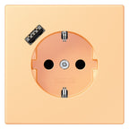 Jung LC1520-18A258 SCHUKO-Steckd.m.USB Typ A LC4320P