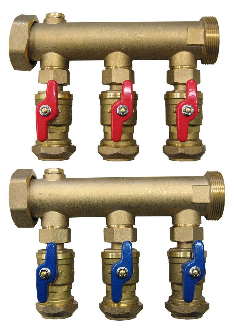 Dimplex SVT 300KV Solekreisverteiler 3-fach m.Klemmringverschraubungen 363870