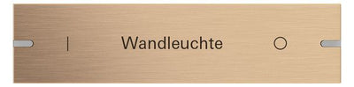 GIRA 832438 Wippe indiv. Tastsensor4 4fach TS4 Bronze