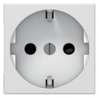 Legrand 077213 Schuko Steckdose (SK) m.erh. Berührungsschutz Mosaic weiß