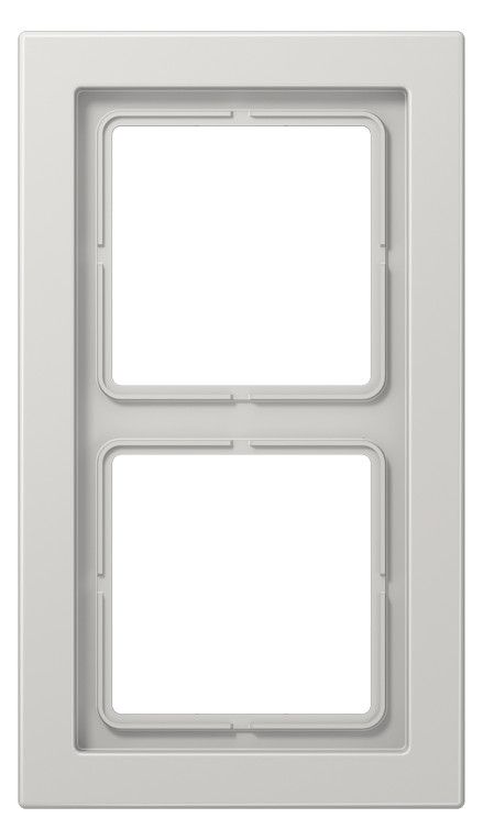 Jung LSD982LG Rahmen 2fach LS/FD-design lichtgrau