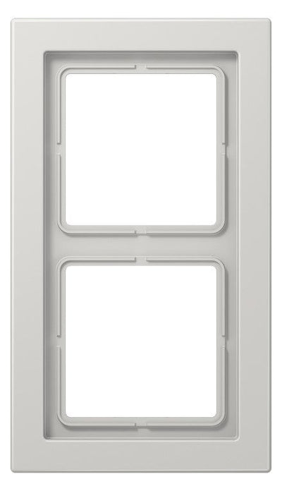 Jung LSD982LG Rahmen 2fach LS/FD-design lichtgrau
