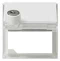 GIRA 069466 Adapterrahmen KD Schloss sortiert+BSF TX_44 WG UP Reinweiß